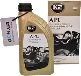 Очиститель салона K2 APC (All Purpose Cleaner) 1000 мл Очиститель салона K2 APC (All Purpose Cleaner) 1000 мл
