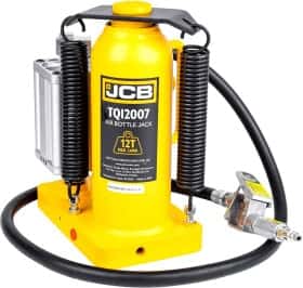 Домкрат JCB пляшковий пневмо-гідравлічний 12 т JCB-TQ12007 Домкрат JCB пляшковий пневмо-гідравлічний 12 т JCB-TQ12007