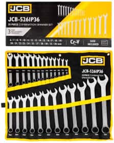 Набор ключей рожково-накидных JCB JCB-5261P36 6-36 мм 25 шт