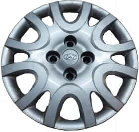 Ковпак на колесо Hyundai / Kia Hyundai i20 колір сріблястий