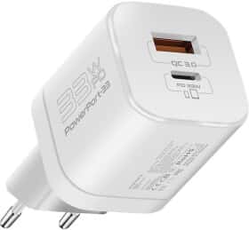 Сетевое зарядное устройство Promate PowerPort-33 Series powerport-33.white 33 Вт