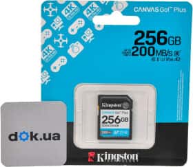 Карта пам’яті Kingston Canvas Go! Plus SDXC 256 ГБ SDG4/256GB