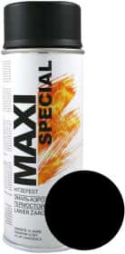 Аерозольна фарба Maxi Color Black матова термостійка 400 мл
