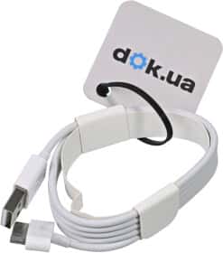 Кабель PowerPlant DV00DV4045 USB - Apple (широкий) 1 м