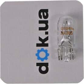 Автолампа Osram W2W W2,1x9,5d 2 W 2,6 W прозрачная 2840