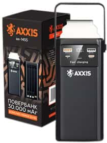 Повербанк Axxis Ultra Fast Charge (22.5W) 30000 mAh 22.5 Вт