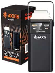 Повербанк Axxis Ultra Fast Charge (22.5W) 30000 mAh
