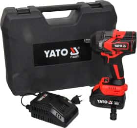 Гайкокрут акумуляторний Yato YT-828071 (1 акумулятор + ЗП + чохол)