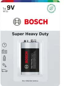 Батарейка Bosch Super Heavy Duty 8594162800360 PP3 (Krona) 9 V 1 шт