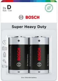 Батарейка Bosch Super Heavy Duty 8594162800353 D 1,5 V 2 шт