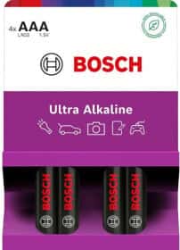 Батарейка Bosch Ultra Alkaline 8594162800087 AAA (мизинчиковая) 1,5 V 4 шт