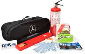 Набор автомобилиста Poputchik 01-066-l черный Mercedes-Benz