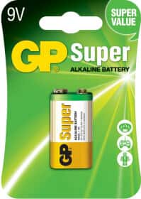 Батарейка GP Super Alkaline 4891199002311 PP3 (Krona) 9 V 1 шт Батарейка GP Super Alkaline 4891199002311 PP3 (Krona) 9 V 1 шт