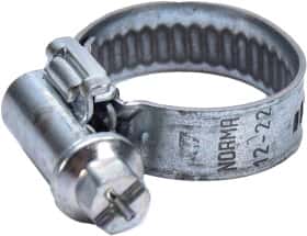 Хомут Norma 12229c7w1 черв'ячний 12-22 мм сталь оцинкована W1 1 шт