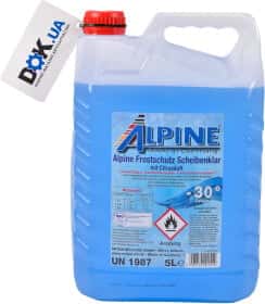 Омыватель стекла Alpine всесезонный -30 °С цитрусовый Омыватель стекла Alpine всесезонный -30 °С цитрусовый