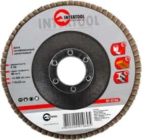 Круг лепестковый Intertool BT-0106 115 мм