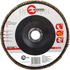 Круг пелюстковий Intertool BT-0223 K36 180 мм
