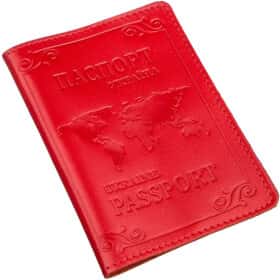 Обложка для паспорта Shvigel 13981 красный