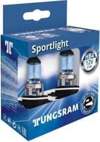 Автолампа Tungsram Sportlight HB4 P22d 51 W прозоро-блакитна 9006NHSU