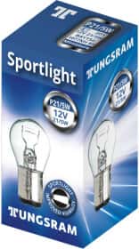 Автолампа Tungsram Miniature Sportlight P21/5W BAY15d 5 W 21 W прозора 1077NH