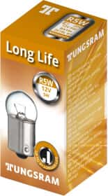 Автолампа Tungsram Miniature Long Life R5W BA15s 5 W прозрачная 2619L Автолампа Tungsram Miniature Long Life R5W BA15s 5 W прозрачная 2619L