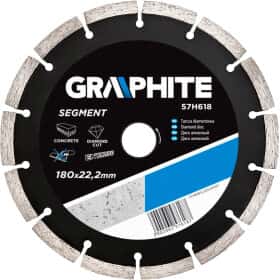 Круг отрезной Graphite 57H618 180 мм