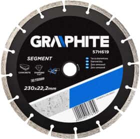 Круг отрезной Graphite 57H619 230 мм