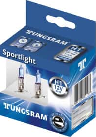 Автолампа Tungsram Sportlight H1 P14,5s 55 W прозоро-блакитна 50310NHSU Автолампа Tungsram Sportlight H1 P14,5s 55 W прозоро-блакитна 50310NHSU