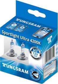 Автолампа Tungsram Sportlight Ultra H7 PX26d 55 W прозоро-блакитна 58520SBU