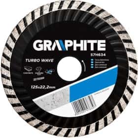 Круг відрізний Graphite Turbo Wave 57H634 125 мм