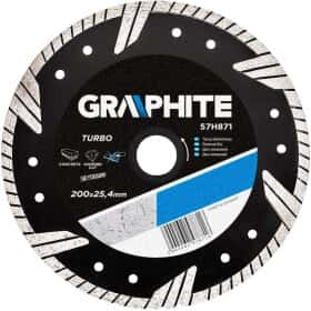 Круг отрезной Graphite Turbo 57H871 200 мм Круг отрезной Graphite Turbo 57H871 200 мм