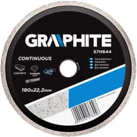 Круг отрезной Graphite Continuous 57H644 180 мм Круг отрезной Graphite Continuous 57H644 180 мм