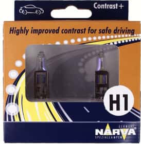 Автолампа Narva Contrast + H1 P14,5s 55 W прозора 485202BOX Автолампа Narva Contrast + H1 P14,5s 55 W прозора 485202BOX