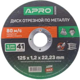 Круг відрізний Apro 829019 125 мм