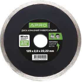 Круг відрізний Apro 830019 125 мм