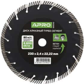 Круг відрізний Apro 830040 230 мм