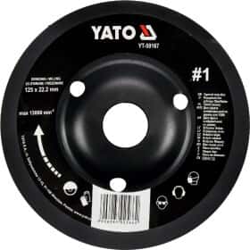 Круг шліфувальний Yato YT-59167 по металу та дереву