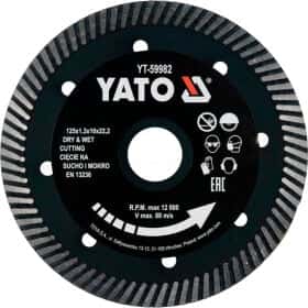Круг отрезной Yato YT-59982 125 мм