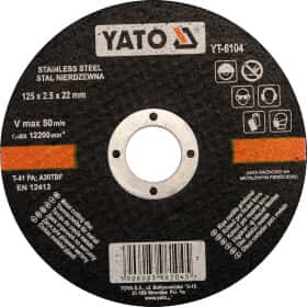 Круг отрезной Yato YT-6104 125 мм