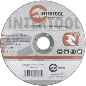 Круг відрізний Intertool CT-4012 150 мм