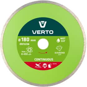 Круг отрезной Verto Continuous 61H3T8 180 мм Круг отрезной Verto Continuous 61H3T8 180 мм