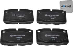 Гальмівні колодки Comline CBP0135