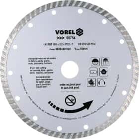 Круг отрезной Vorel 8754 180 мм