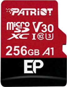 Карта памяти Patriot EP Series microSDXC 256 ГБ с SD-адаптером Карта памяти Patriot EP Series microSDXC 256 ГБ с SD-адаптером