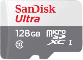 Карта памяти SanDisk Ultra Light microSDXC 128 ГБ с SD-адаптером Карта памяти SanDisk Ultra Light microSDXC 128 ГБ с SD-адаптером