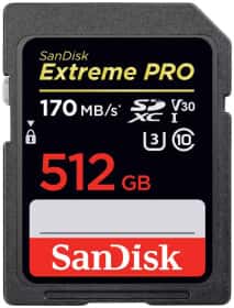 Карта памяти SanDisk Extreme PRO SDXC 512 ГБ Карта памяти SanDisk Extreme PRO SDXC 512 ГБ