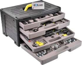 Набор инструментов WMC Tools 30135 1/4", 3/8" 135 ед.