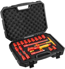 Набор торцевых головок и комплектующих Neo Tools 01-306 1/2" (19 пр.)