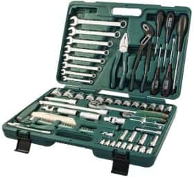 Набор инструментов Jonnesway S04H52477S 1/2", 1/4" 77 ед.
