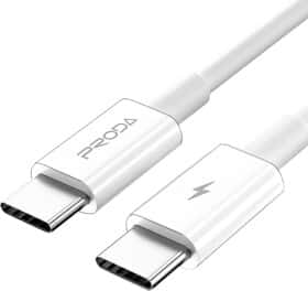 Кабель Proda PD-B26A-WHT USB type-C - USB type-C 1 м Кабель Proda PD-B26A-WHT USB type-C - USB type-C 1 м